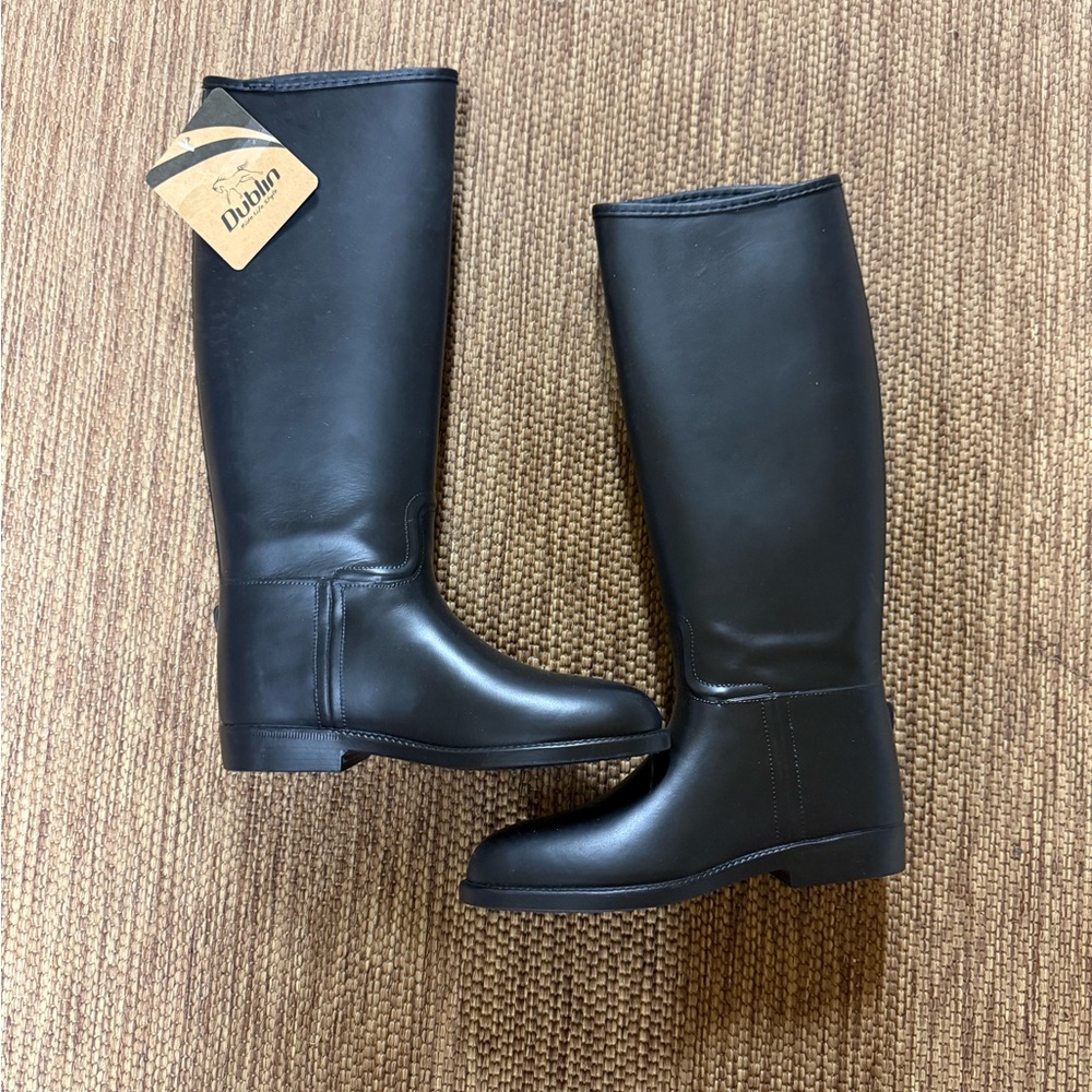 NEW Dublin Black Riding Boots